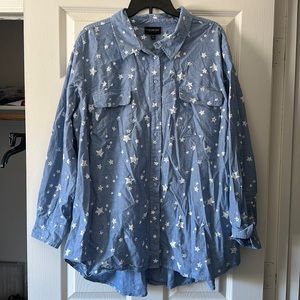 Lane Bryant oversized bottom down